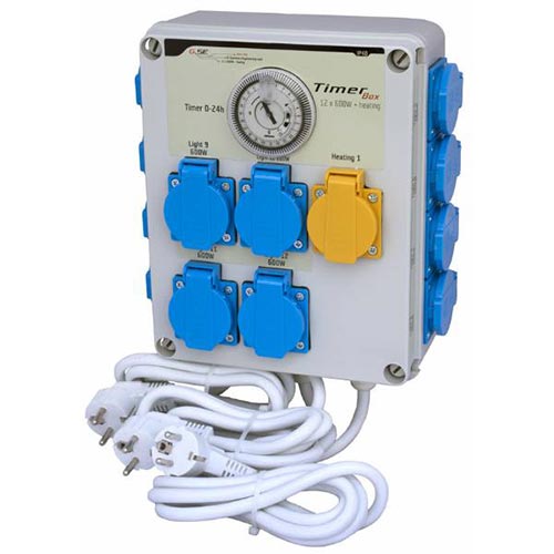 Gse Timer Box II 12 x 600W + Riscaldamento