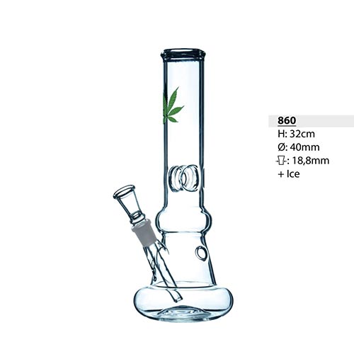 Ice Bong in vetro 32 cm