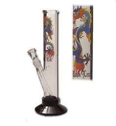 Bong black leaf  41cm